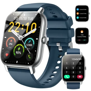 Smart Watch, Waterproof Tracker, Heart Rate Sleep Monitor.