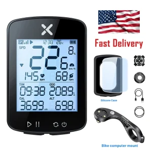 Bike Computer Wireless GPS Cycling Speedometer Waterproof